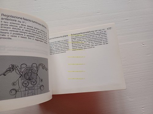 Moto Guzzi Nevada Club 350 - 750 manuale uso manutenzione …