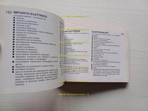 Moto Guzzi Nevada Club 350 - 750 manuale uso manutenzione …