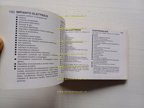 Moto Guzzi Nevada Club 350 - 750 manuale uso manutenzione …