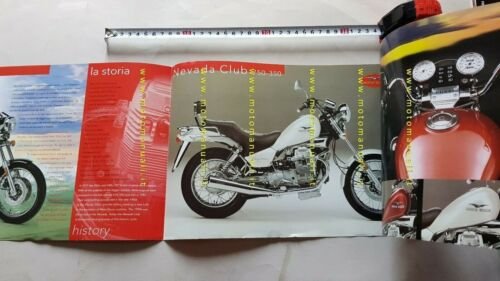 Moto Guzzi Nevada Club 750 - 350 1998 depliant originale …
