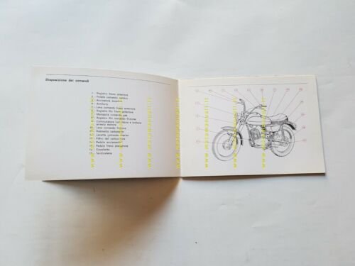 Moto Guzzi Nibbio 50 1974 manuale uso originale owner's manual