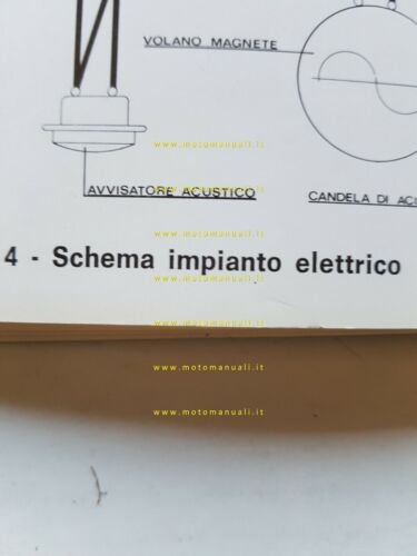 Moto Guzzi Nibbio 50 1974 manuale uso originale owner's manual