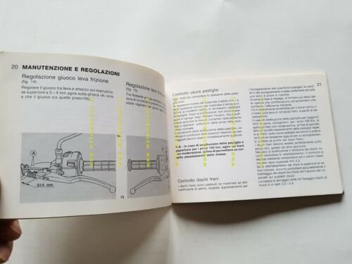 Moto Guzzi NTX 350 - 650 1987 manuale uso manutenzione …