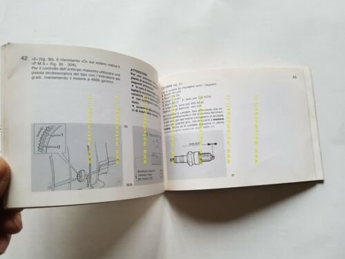 Moto Guzzi NTX 350 - 650 1987 manuale uso manutenzione …