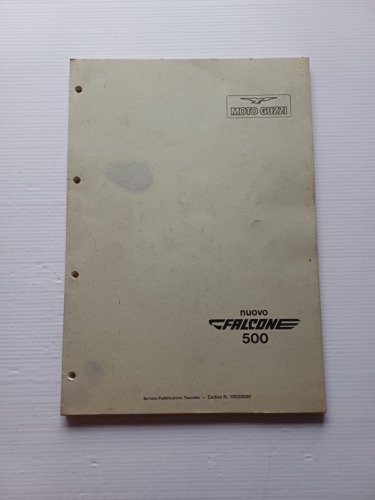 Moto Guzzi Nuovo Falcone 500 1976 catalogo ricambi originale spare …