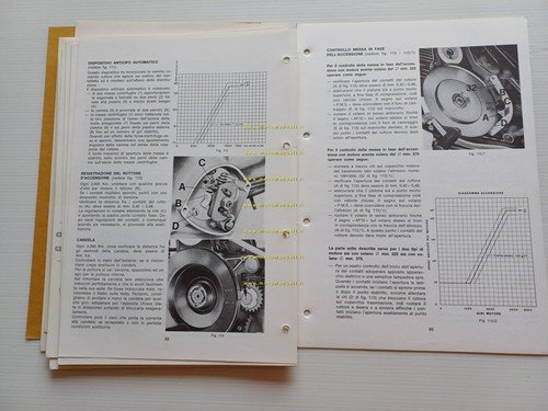 Moto Guzzi Nuovo Falcone 500 1976 manuale officina italiano originale