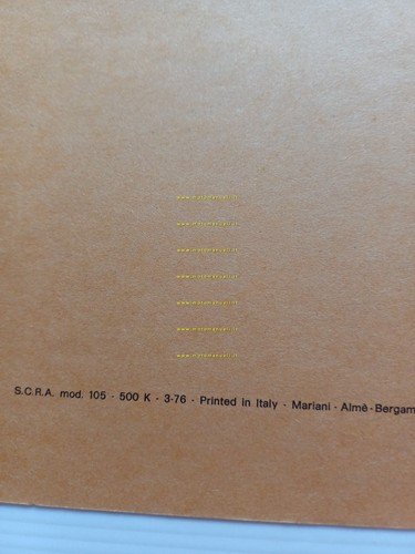 Moto Guzzi Nuovo Falcone 500 1976 manuale officina italiano originale