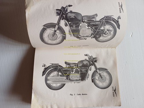 Moto Guzzi Nuovo Falcone 500 Militare 1970 manuale uso manutenzione …
