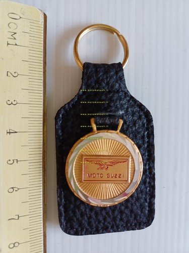 Moto Guzzi portachiavi Ragni anni 70 nuovo originale
