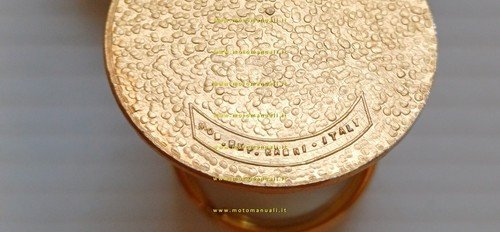 Moto Guzzi portachiavi Ragni anni 70 nuovo originale