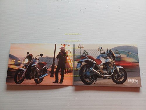 Moto Guzzi presentazione Breva V 750 IE cartella stampa originale …