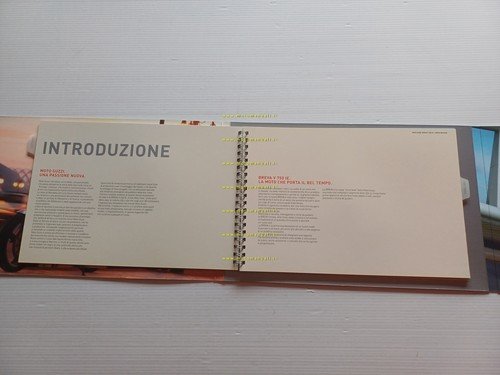 Moto Guzzi presentazione Breva V 750 IE cartella stampa originale …