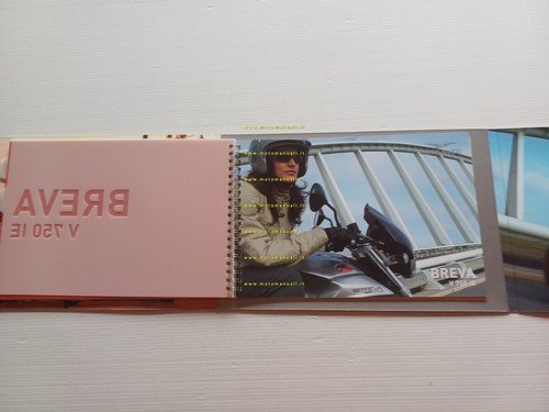 Moto Guzzi presentazione Breva V 750 IE cartella stampa originale …