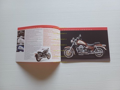Moto Guzzi produzione modelli 1998 depliant ITALIANO originale