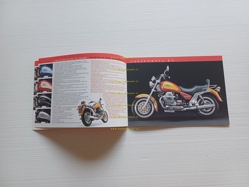 Moto Guzzi produzione modelli 1998 depliant ITALIANO originale