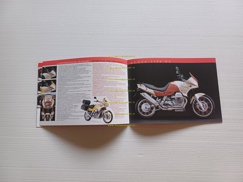 Moto Guzzi produzione modelli 1998 depliant ITALIANO originale