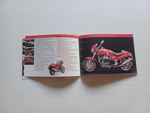 Moto Guzzi produzione modelli 1998 depliant ITALIANO originale