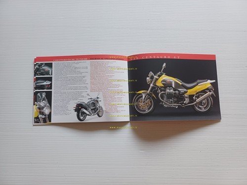 Moto Guzzi produzione modelli 1998 depliant ITALIANO originale