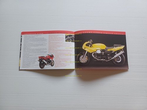 Moto Guzzi produzione modelli 1998 depliant ITALIANO originale