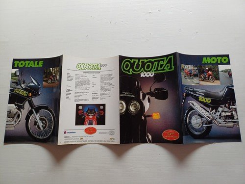 MOTO GUZZI Quota 1000 1992 depliant italiano originale