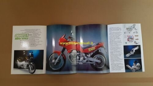 MOTO GUZZI Quota 1000 1992 depliant originale motorcycle brochure