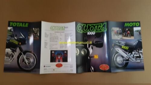 MOTO GUZZI Quota 1000 1992 depliant originale motorcycle brochure