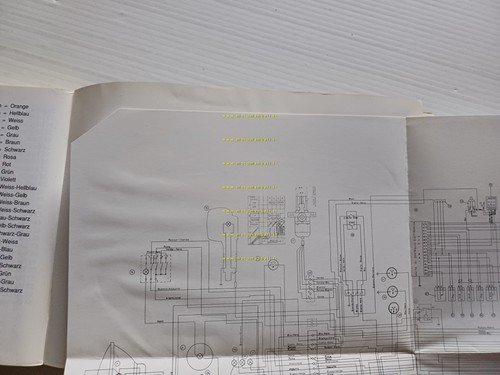 Moto Guzzi Quota 1000 1992 manuale uso manutenzione libretto originale