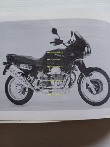 Moto Guzzi Quota 1000 1992 manuale uso manutenzione libretto originale
