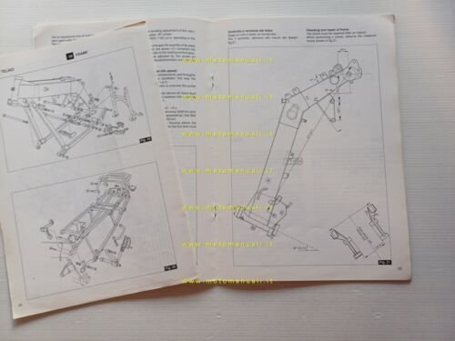 Moto Guzzi Quota 1000 1993 Varianti Manuale Officina SP 1000-G5 …