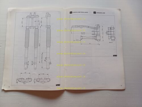 Moto Guzzi Quota 1000 1993 Varianti Manuale Officina SP 1000-G5 …