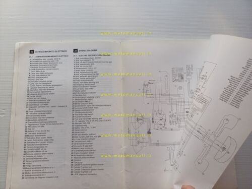 Moto Guzzi Quota 1000 1993 Varianti Manuale Officina SP 1000-G5 …