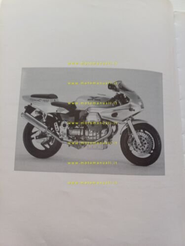 Moto Guzzi Sport 1100 1995 manuale officina ITALIANO INGLESE originale