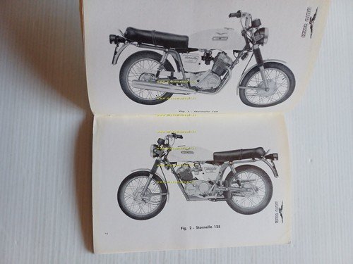 Moto Guzzi Stornello 125 - 160 1971 manuale uso manutenzione …