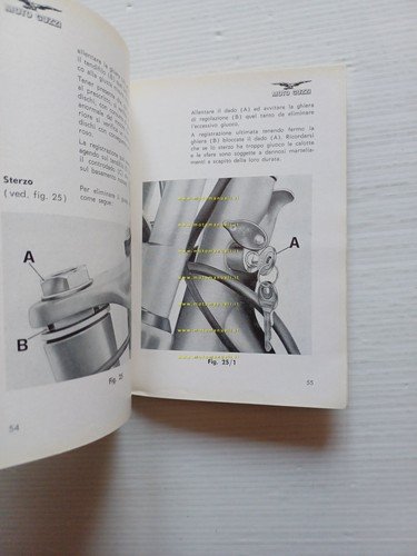 Moto Guzzi Stornello 125 - 160 1971 manuale uso manutenzione …