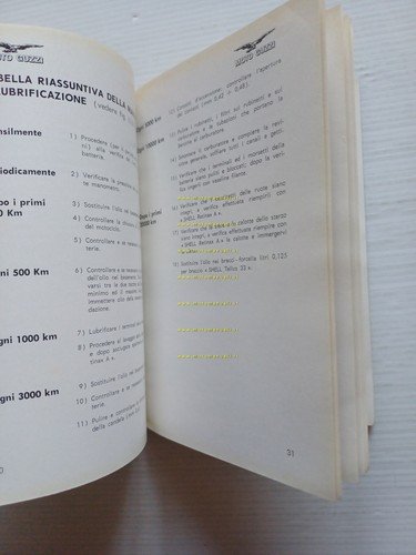 Moto Guzzi Stornello 125 - 160 1971 manuale uso manutenzione …