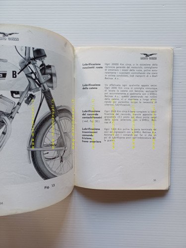 Moto Guzzi Stornello 125 - 160 1971 manuale uso manutenzione …