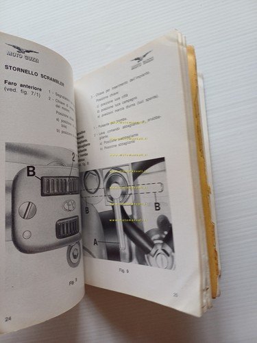 Moto Guzzi Stornello 125-160 - 125 Scrambler 1973 manuale uso …