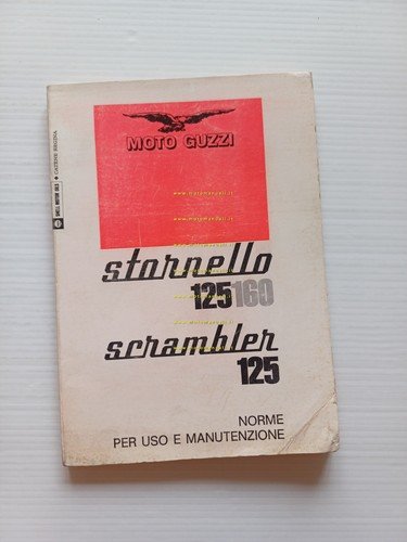 Moto Guzzi Stornello 125-160 - 125 Scrambler 1973 manuale uso …