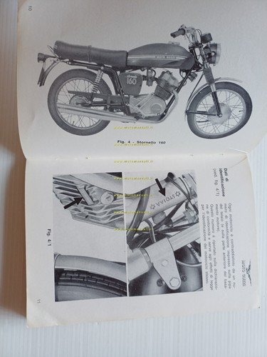 Moto Guzzi Stornello 125-160 - 125 Scrambler 1973 manuale uso …