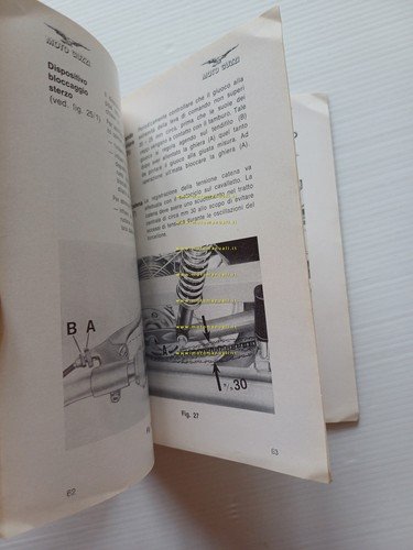 Moto Guzzi Stornello 125-160 - 125 Scrambler 1973 manuale uso …