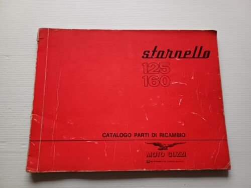 Moto Guzzi Stornello 125-160 1971 catalogo ricambi ORIGINALE parts catalogue