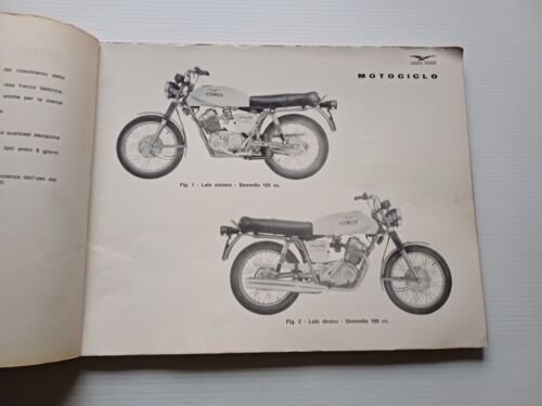 Moto Guzzi Stornello 125-160 1971 catalogo ricambi ORIGINALE parts catalogue