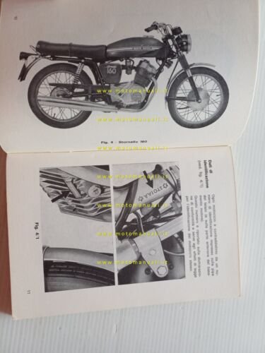 Moto Guzzi Stornello 125-160-Scrambler 1974 manuale uso manutenzione originale