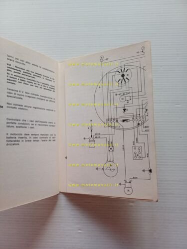 Moto Guzzi Stornello 125-160-Scrambler 1974 manuale uso manutenzione originale
