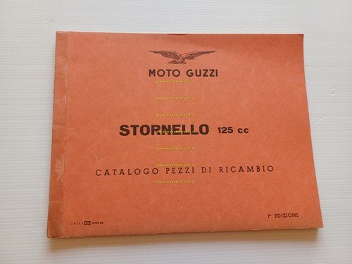 Moto Guzzi Stornello 125 1a serie 1960 catalogo ricambi originale