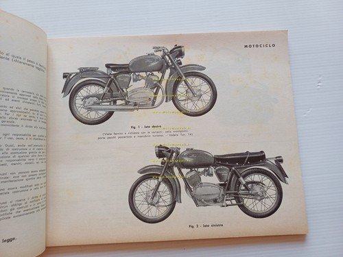 Moto Guzzi Stornello 125 1a serie 1960 catalogo ricambi originale