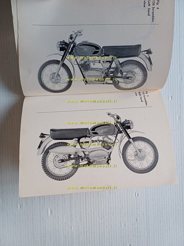 Moto Guzzi STORNELLO 125 Sport - Scrambler 1966 manuale uso …