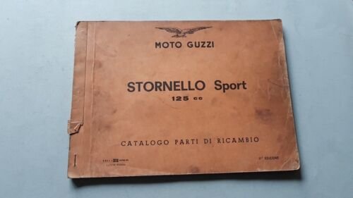Moto Guzzi Stornello 125 Sport 2 Serie 1965 catalogo ricambi …