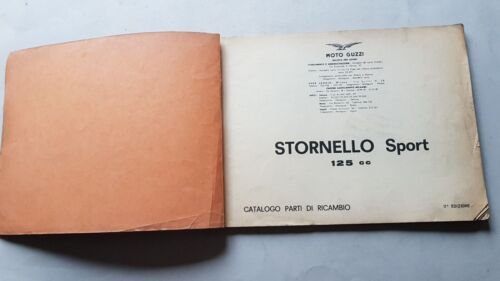 Moto Guzzi Stornello 125 Sport 2 Serie 1965 catalogo ricambi …