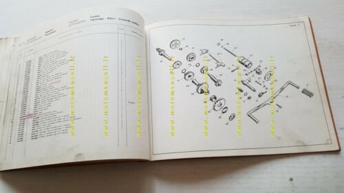 Moto Guzzi Stornello 125 Turismo 1966 catalogo ricambi ORIGINALE parts …